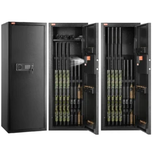 VEVOR Rifle Safe Cabinet with Digital Keypad & Removable Shelf