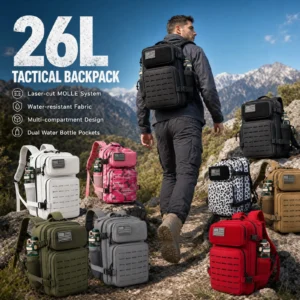 26L Tactical Backpack for Men & Women