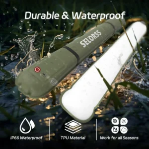 SELORSS Rechargeable Portable Camping Waterproof 2000